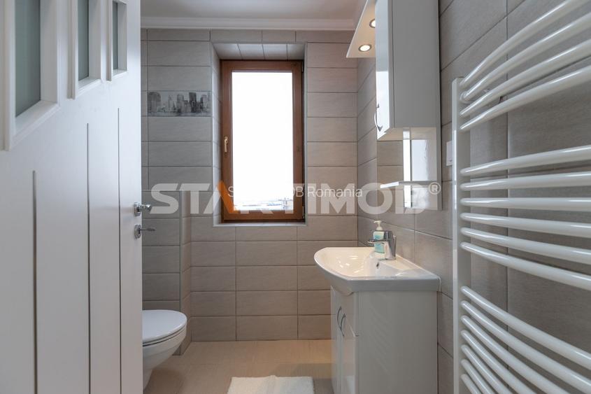 Apartament mobilat 3 camere bloc tip vila zona Coresi - 10