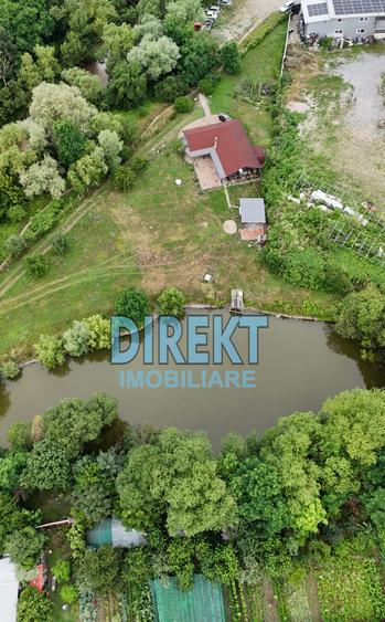 Proprietate deosebita! Teren generos+Lac+Casa de vacanta, Kaufland Sud
