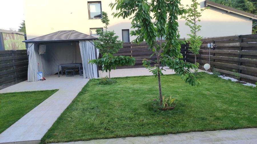 Duplex nou mobilat, 131 mp utili, teren 297 mp, Corbeanca_Primăverii - TVA incl