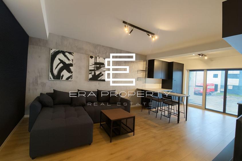 Apartament modern în DaVinci Homes – design industrial & finisaje premium