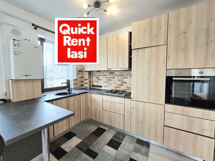 Palas Mall Bloc Nou Modern Apartament 2Camere Open Space De Inchiriat - 6