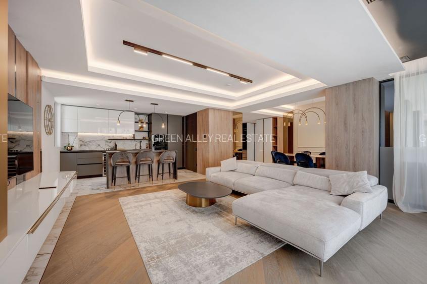 Apartament superb cu 3 camere, terasa si 2 locuri de parcare in Floreasca! - 5