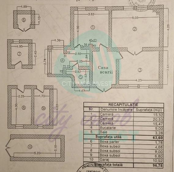 Vilă de epocă cu teren 311 mp | Calea Victoriei - 6