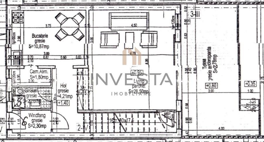 Apartament 3 camere cu gradina proprie si parcare, Grand Hotel Italia - 1