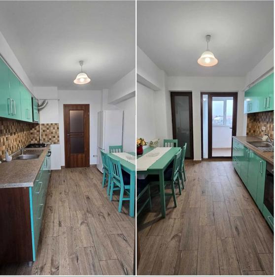 Apartament 3 camere, Centru, finisaje moderne, mobilat, centrala - DIN 1 MAI