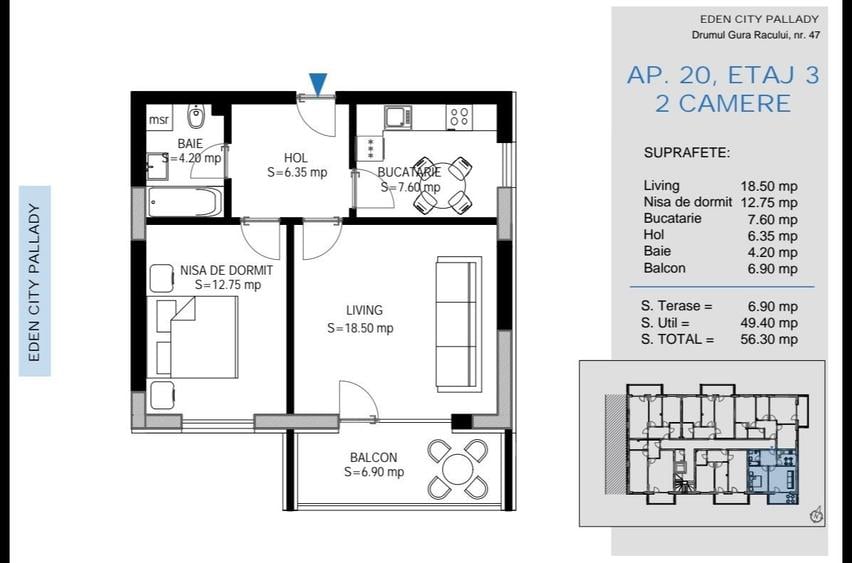 Apartament 2 camere Pallady,Metrou,DISCOUNT 10.000E,Finalizare rapida