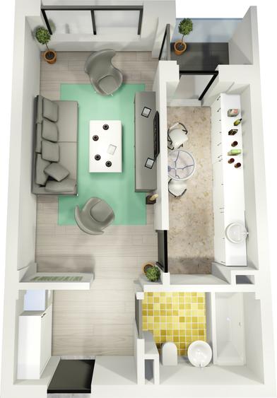 Apartamente in Complex Rezidential cu Parc Privat