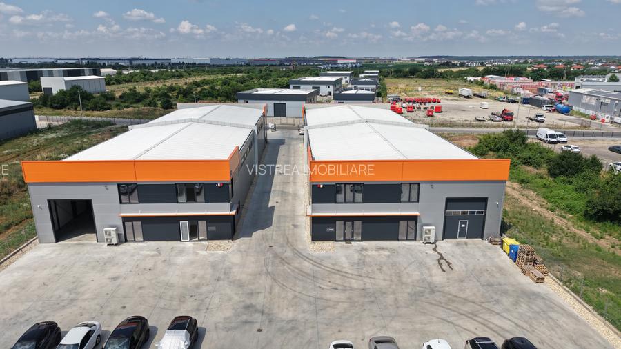 Chiajna(Str. Industriilor), hale de închiriat, 552 mp utili, birouri și depozit - 3