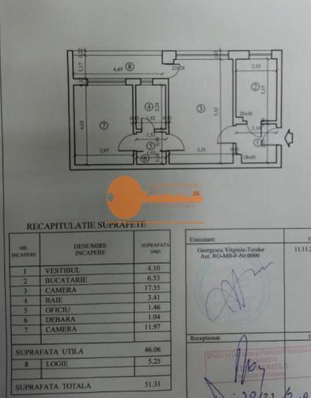 Apartament cu 2 camre in zona Metrou Iancului