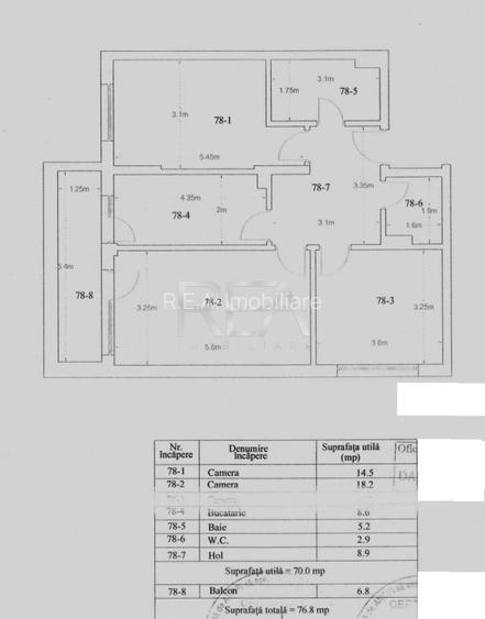 3 camere Theodor Pallady decomandat, centrală, et. 3, an 2020 - 10