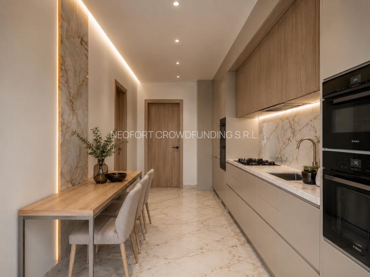Ap 2 camere CU TERASA DE 35 MP UTILI-INCALZIRE IN PARDOSEALA, PREDARE SEPTEMBRIE - 7