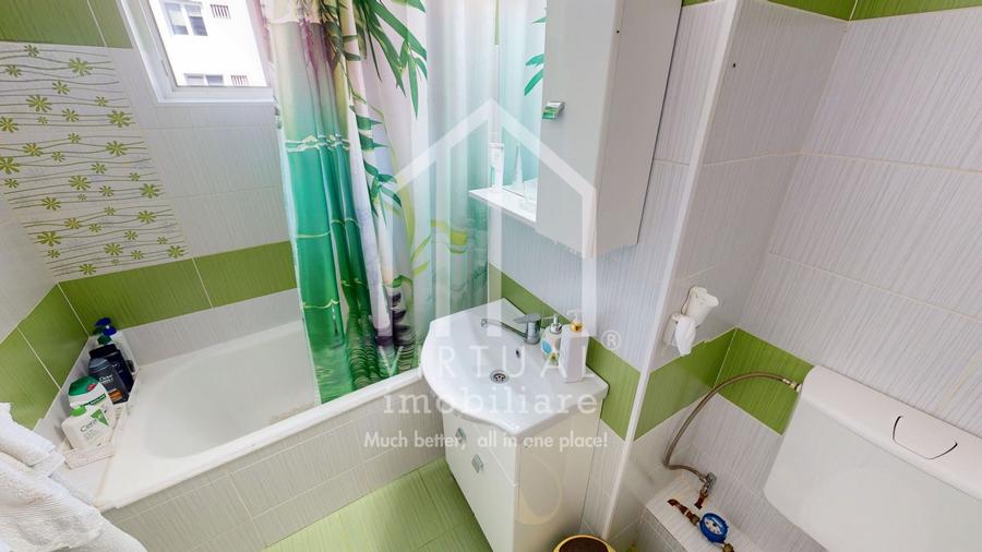 Apartament cu 3 camere, 66mp utili + balcon, etaj 3/4 - Terezian