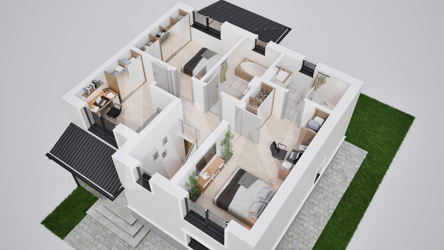 Casa duplex 4 camere in cartier nou Șură Mica