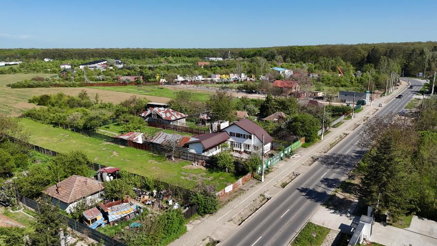 0% | Teren intravilan, 3300 mp, front 15 m | Snagov -Ghermanesti