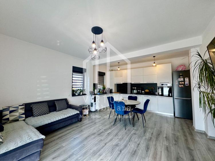 Apartament cu curte, 3 camere, 64mp utili + curte 83mp, Selimbar
