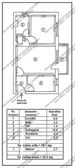 🙋Tomis NORD OMV🔸2 Camere semiDecomandate 42m² Izolat Gaze Boxa - 5