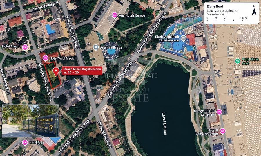Teren intravilan 712 mp | Eforie Nord | Zonă centrală - 2