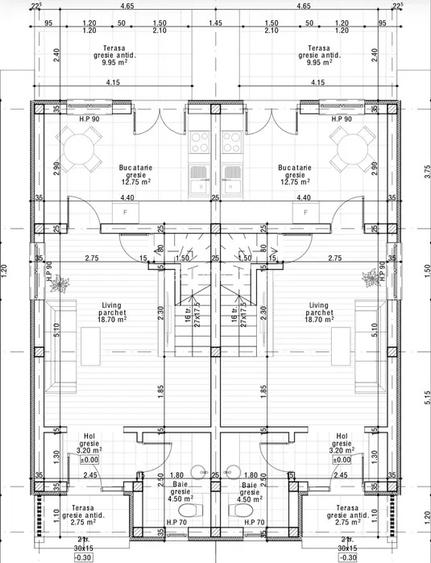 DUPLEX 3 CAMERE, 2 BAI, 250 MP TEREN, VOROVESTI-MIROSLAVA - 9