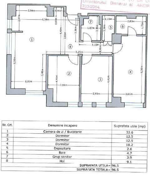 Proprietar | Apartament 4 camere, 96,5 mp, complet mobilat și utilat - 16