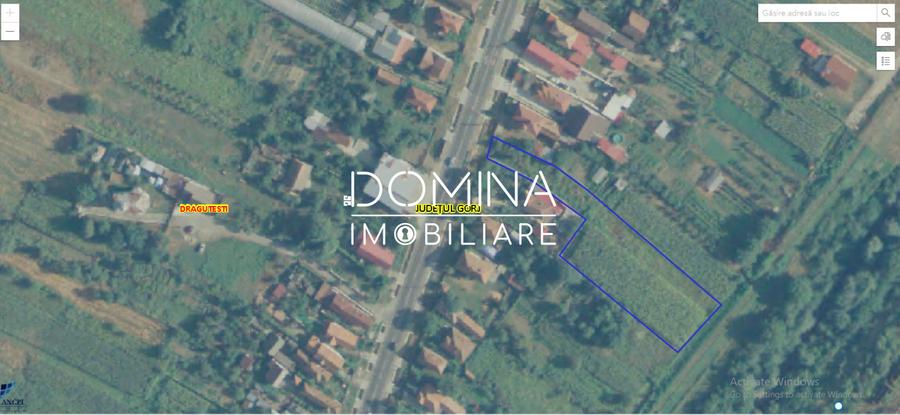 Vanzare teren intravilan 2844 mp in Sat Iasi-Gorj, Comuna Dragutesti