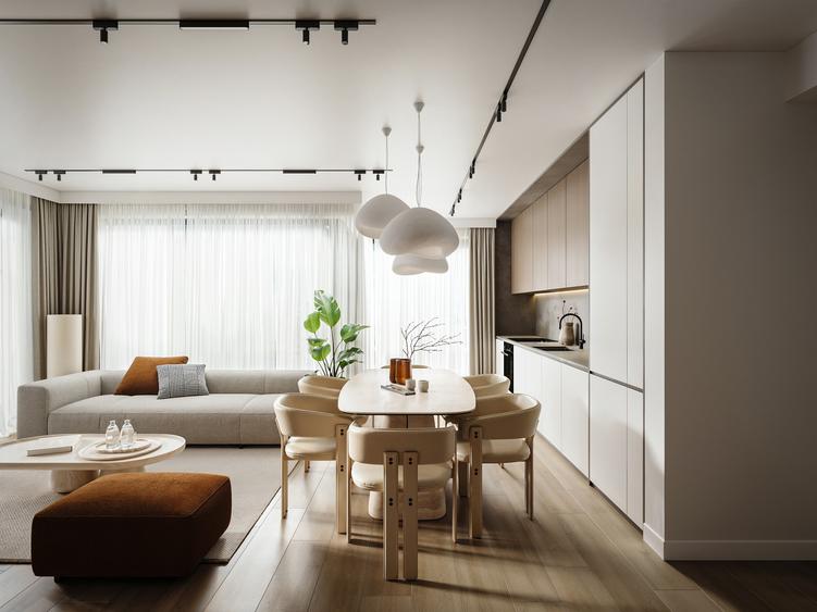 Apartament de 3 camere la 4' langa Mega Mall