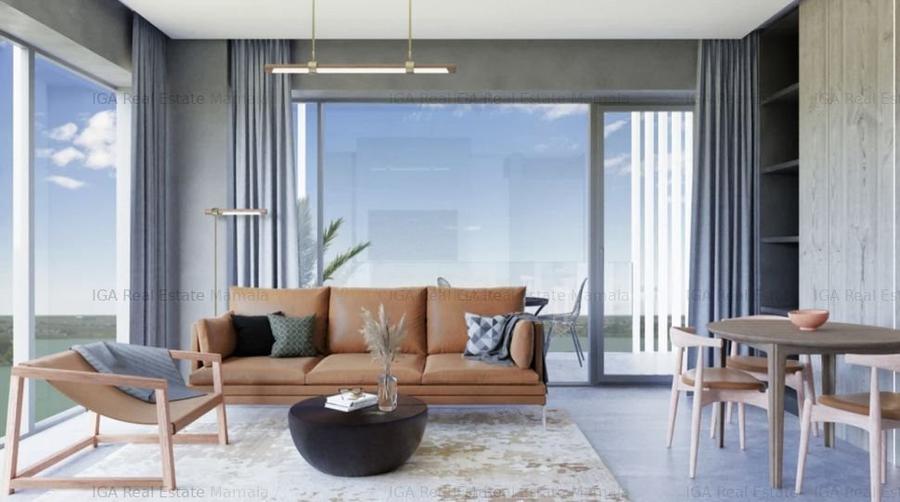 Finalizat | Apartament pe plaja cu vedere la mare în imobil premium