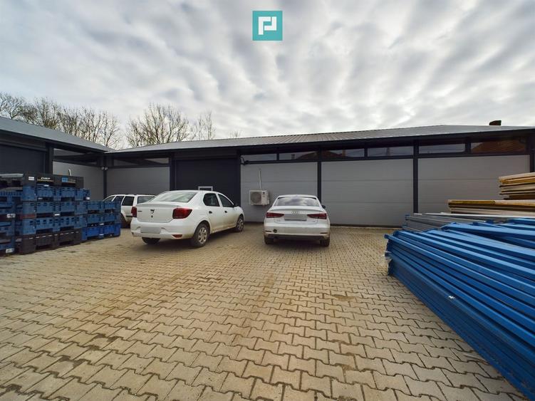 Hală de producție cu spații de birouri