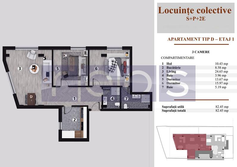 VANZARE APARTAMENTE PREMIUM | 2 & 3 CAMERE | BLOC BOUTIQUE |