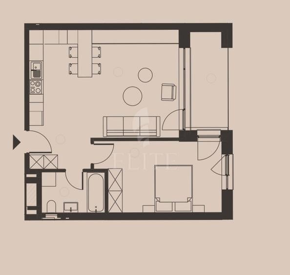 Apartament 2 camere în zona PIATA MIHAI VITEAZUL