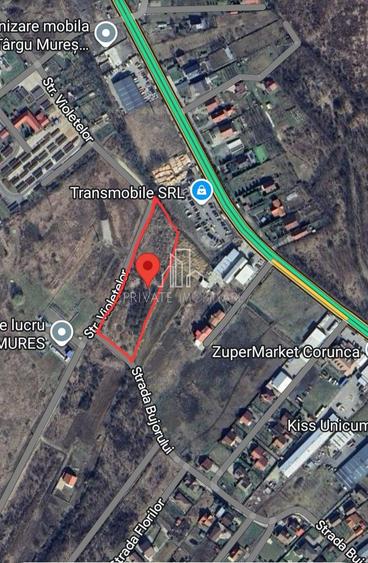 Teren 5 300 Mp Intravilan De Vanzare, Str Bujorului, Corunca