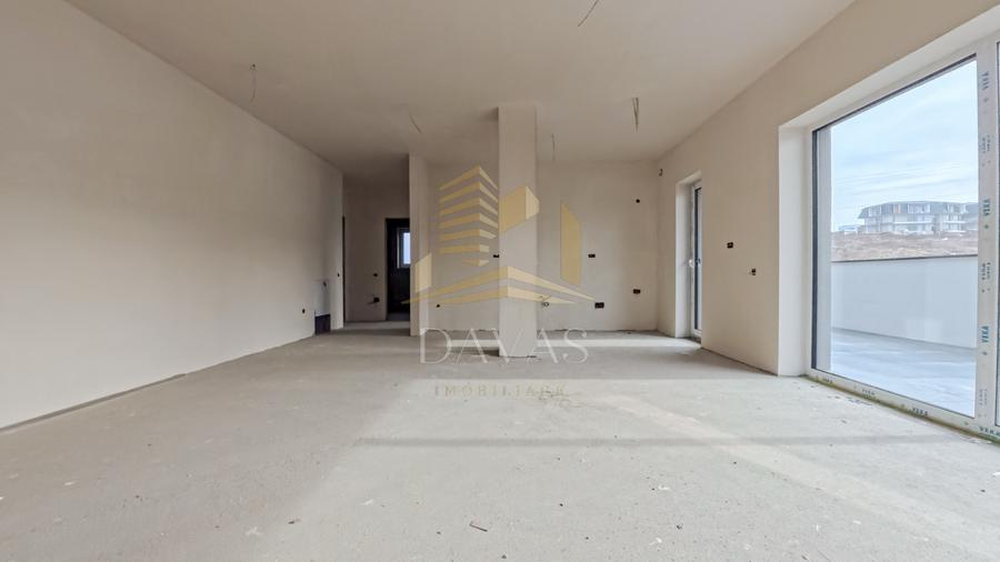 Penthouse de 3 camere semidecomandat - Parcare | Baciu