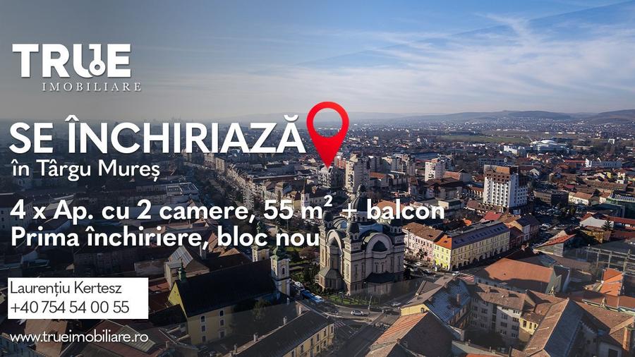 Ap. premium de închiriat – Ultracentral, Târgu Mureș