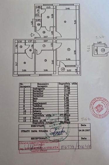 4 Camere // Metrou // Centrală Proprie