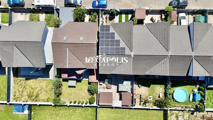 Casă înșiruita 4 camere | Panouri solare + Baterie de stocare - 35