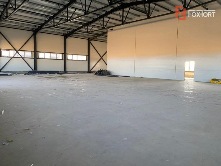 Hala industriala 600 mp, curte 1398 mp, parcare, toate utilitatile - Ghiroda