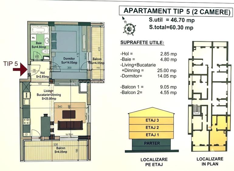 DIRECT DEZVOLTATOR - IULIU MANIU PIATA GORJULUI - APARTAMENTE 2 CAMERE - 8