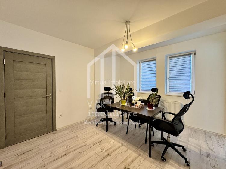 Spatiu de birouri cu 3 camere, 57mp utili + 2 balcoane, loc de parcare - 2