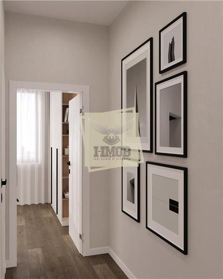 Studio 34 mp cu bucatarie separata balcon 4 mp si parcare Sibiu