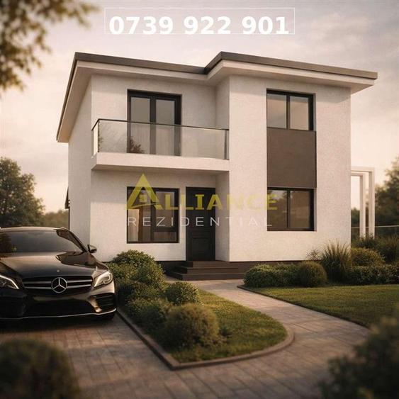 Casa Individuala - 4 camere - 2 bai - 338mp teren