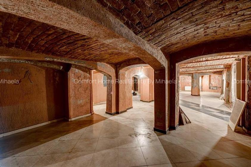 Cișmigiu Închiriez spațiu comercial stradal parter&demisol 200 mp centrală 380v - 8