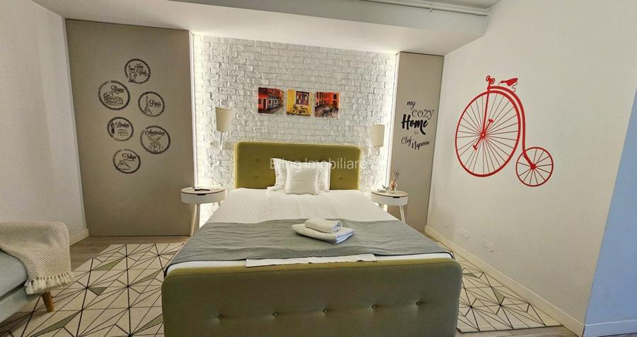 Apartament tip studio, 36mp + 7mp balcon, etaj intermediar, zona West Side - 3