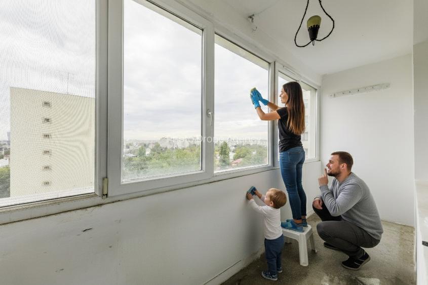 OCAZIE Bucur Obor Metrou la 360m. Et 8/10 Bloc Reabilitat, Liber La Alb - 14