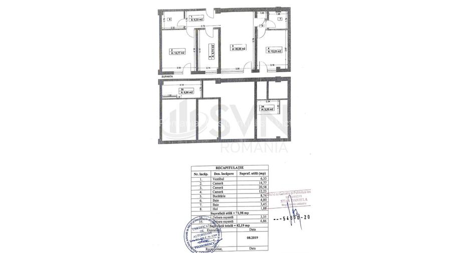 REA1024910 Apartament 3 camere cu gradina si terasa - CATTED FUNDENI - 13