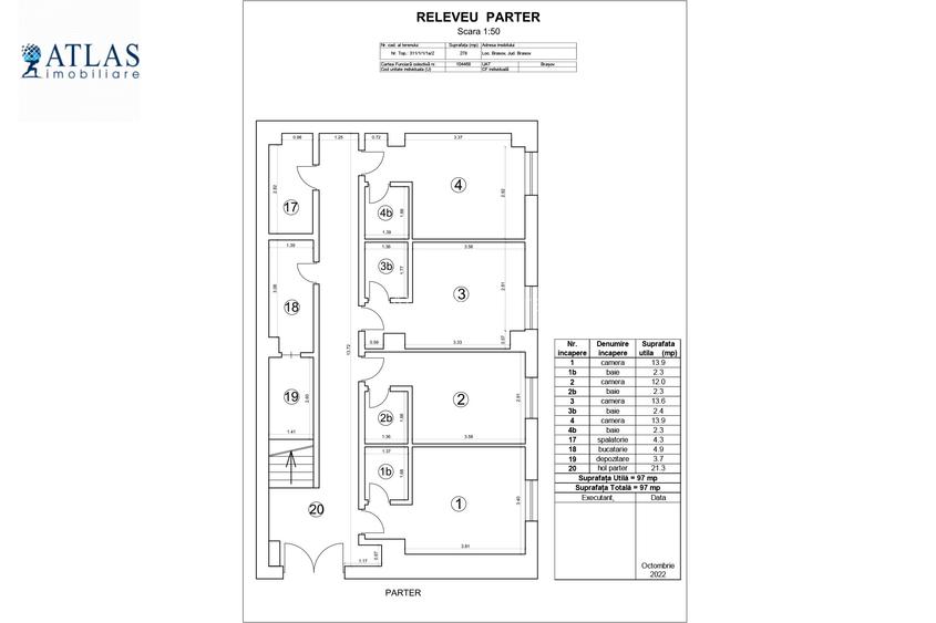 Investiție rară în centrul Brașovului – Vilă cu 31 camere, chiriaș stabil - 39