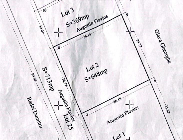 Teren cu autorizatie de construire pentru 2 locuinte individuale  - 2