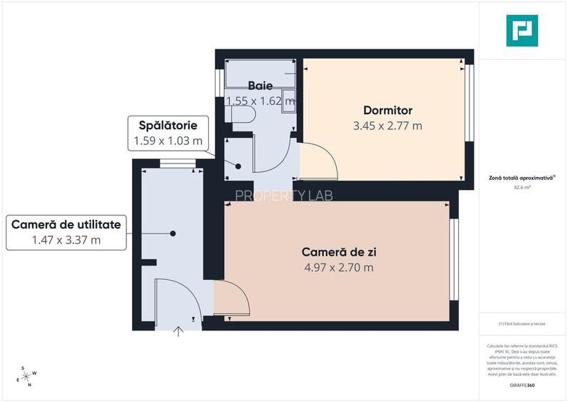 Apartament 2 camere Strada Borsecului etaj 4 35mp. - 9