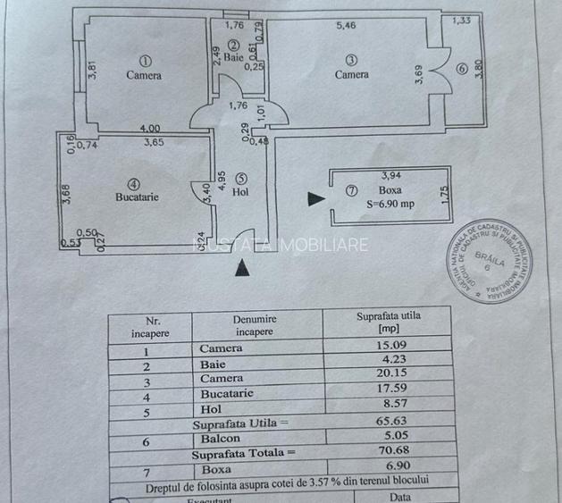 - Bloc nou 2005! Ap. 2 camere, zona Buzaului, etaj 2. - 2