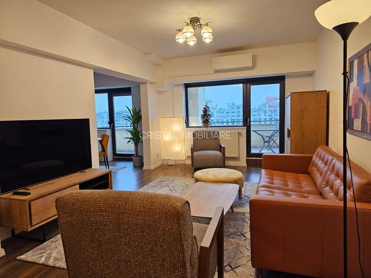 Duplex luxos 3 camere, 130 mp, complet mobilat pretabil birou - 2