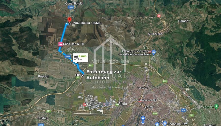 Hala de vanzare in zona industriala de Vest- Ocna Sibiului- utilitati - 10