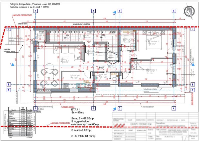 Apartament 3 camere | Vila Boutique P+2+M | Apusului | OFERTA LIMITATA - 2